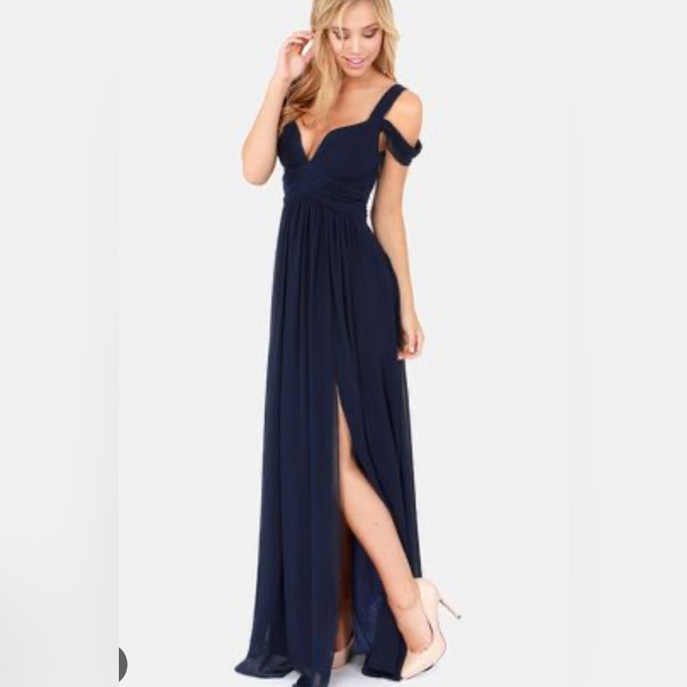 Navy formal/prom dress